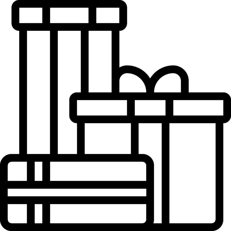 Gift boxes icon illustration vector