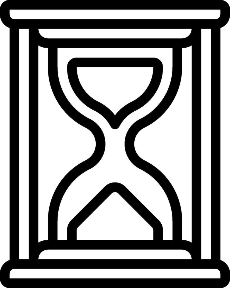 Hourglass icon illustration vector