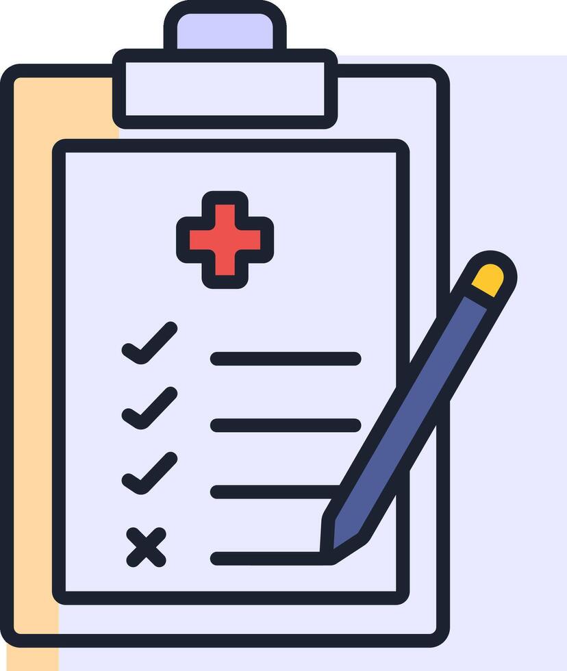 Clipboard with check list and pen icon vector