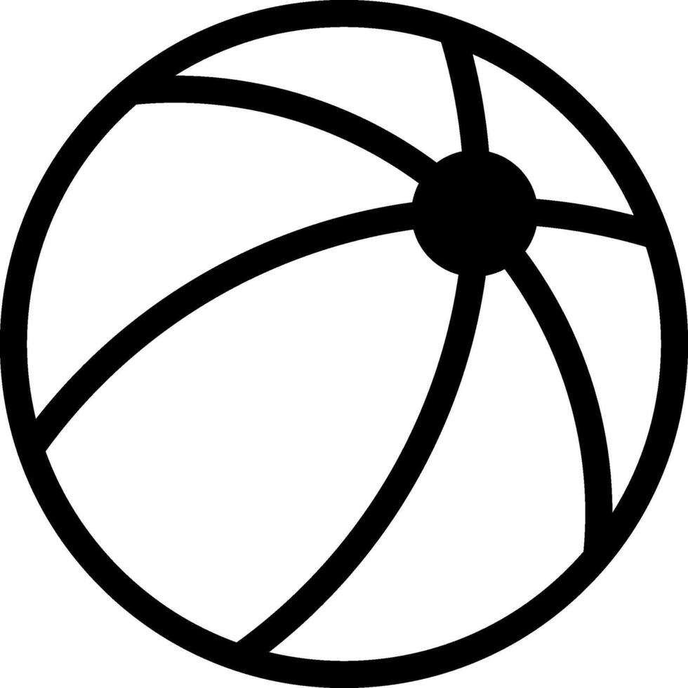 Beach ball clip art vector