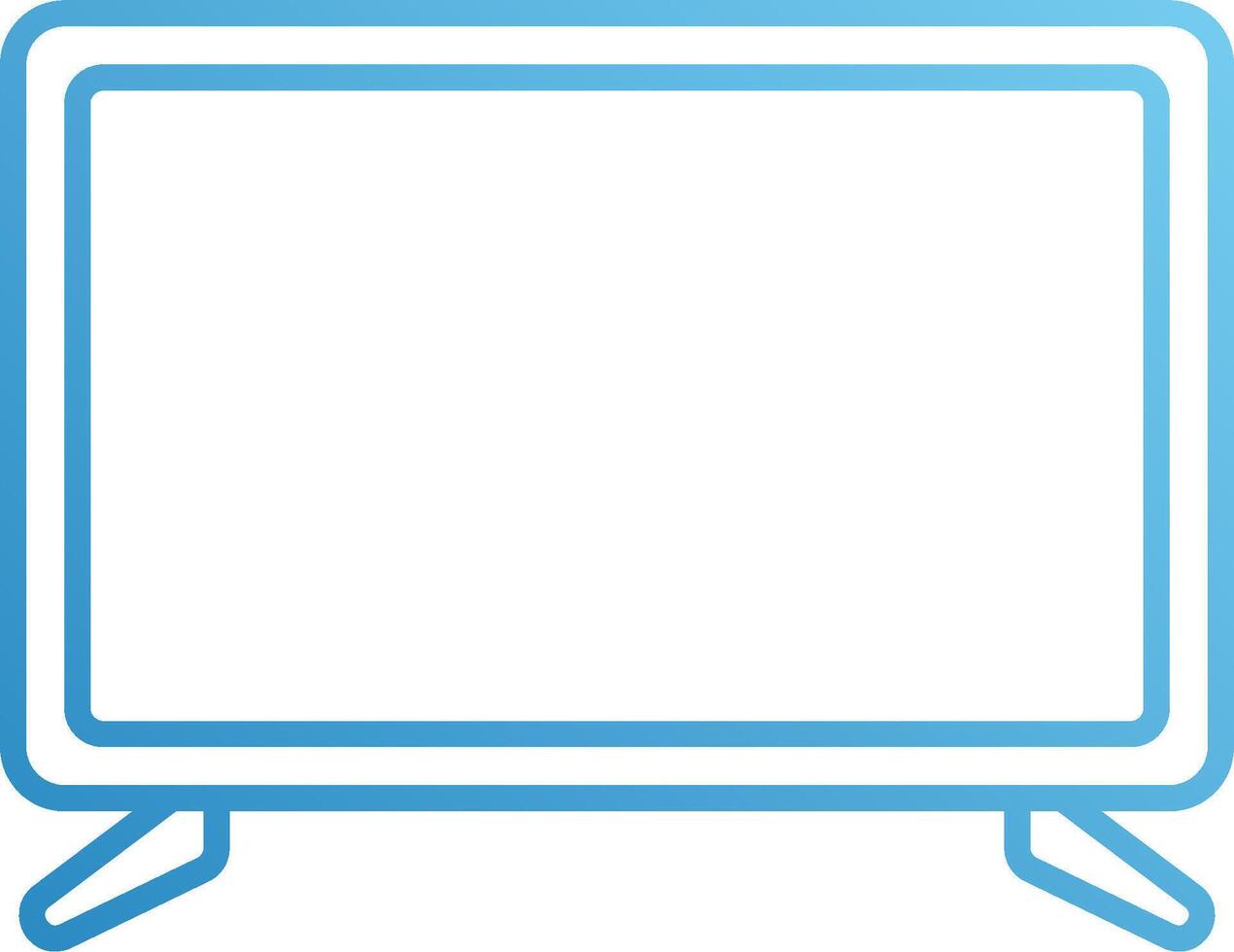 Tv icon illustration vector