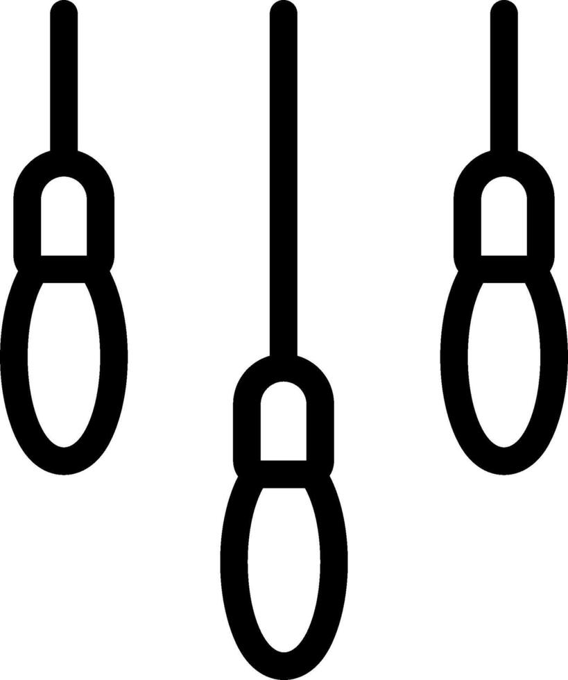 Three light bulbs hanging from a string vector
