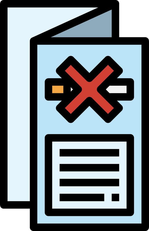 A cigarette and a check are on a document vector