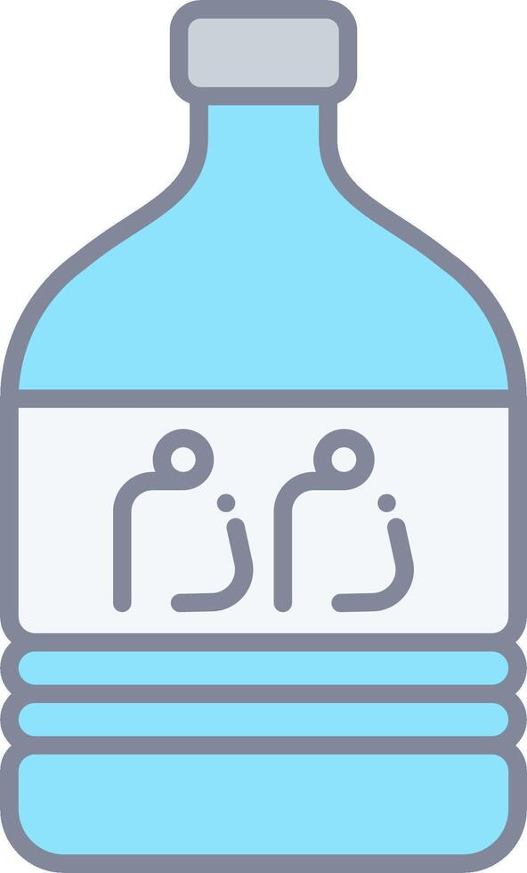 Water bottle icon illustration vector