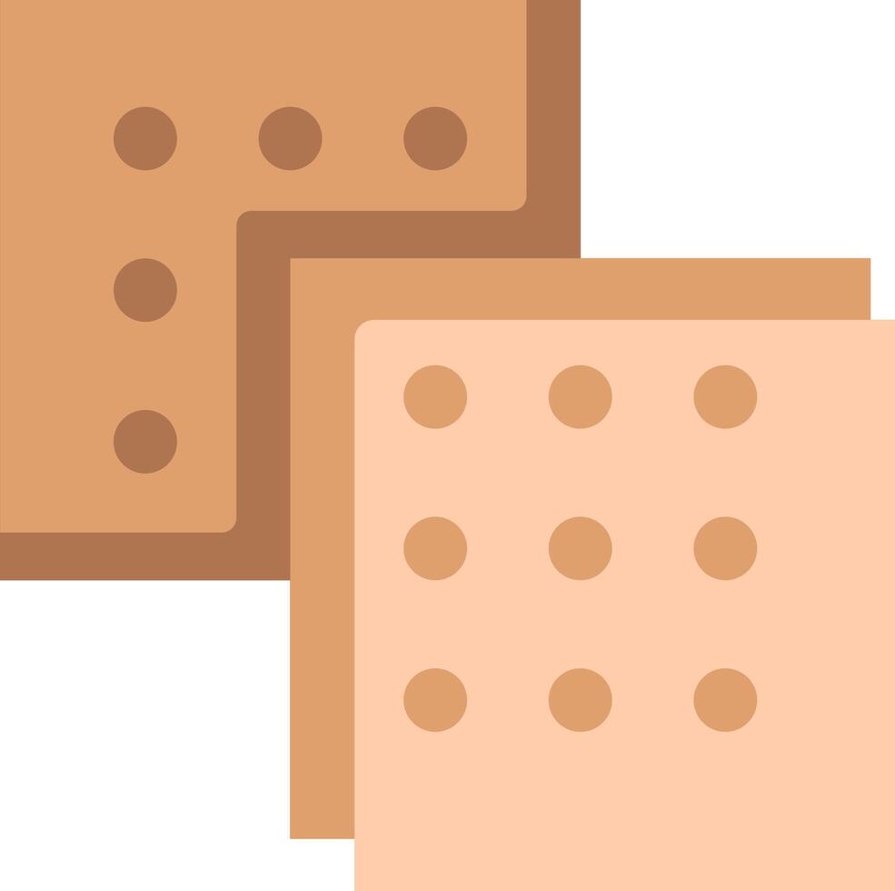 Two squares with dots on them vector