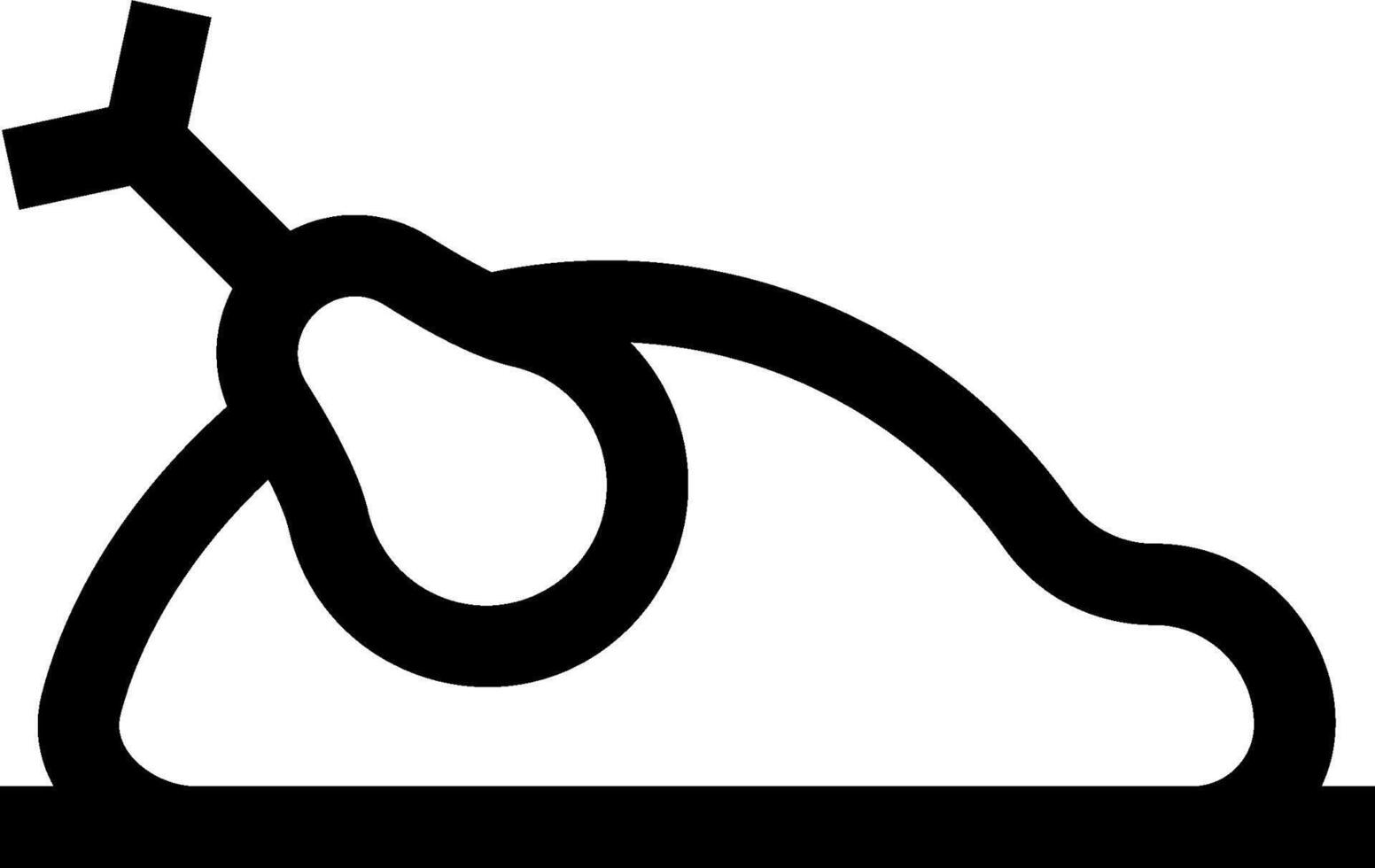 A black and white image of a turkey vector