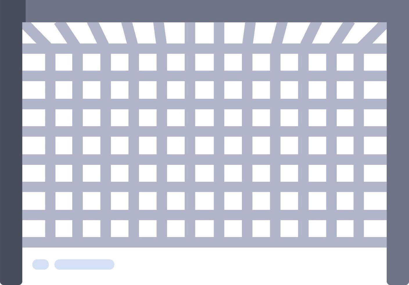 A square window with a square grid on it vector