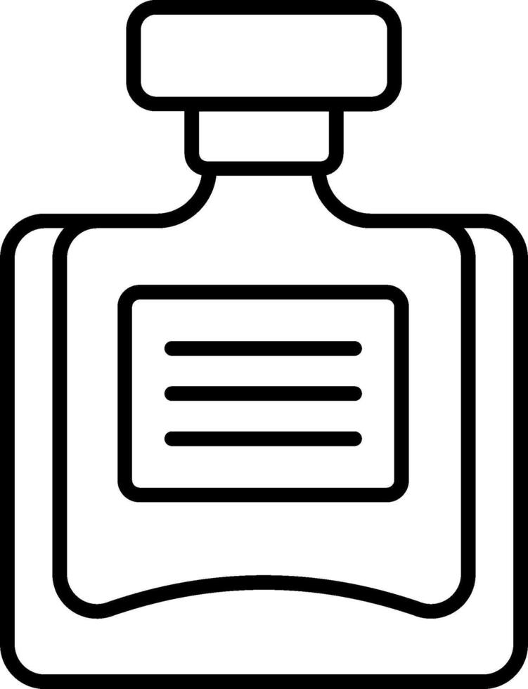 Perfume bottle icon illustration vector