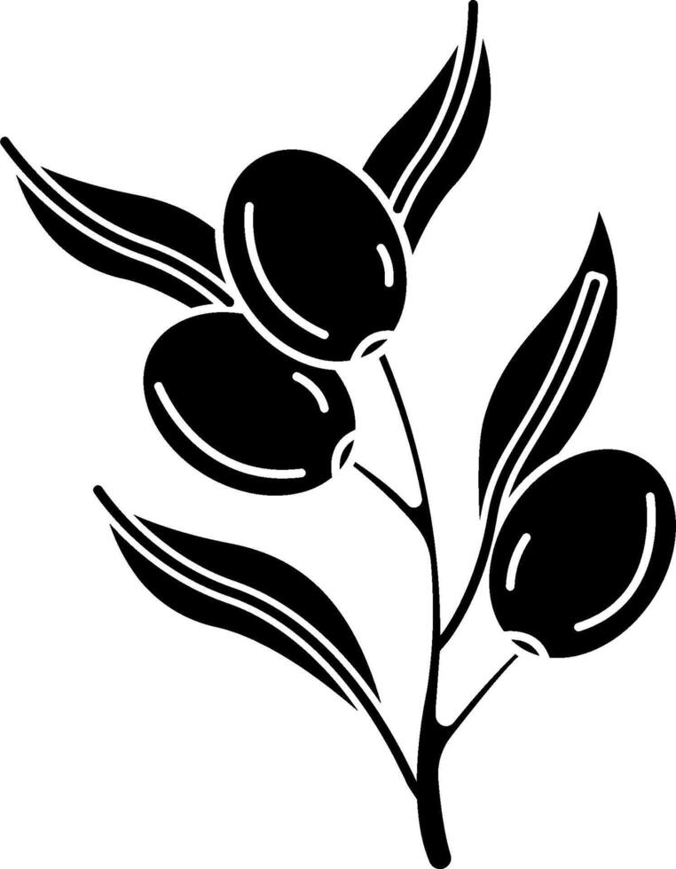Olives illustration design vector