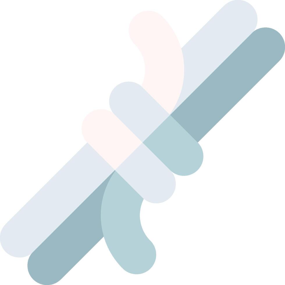 A blue and pink dna molecule vector