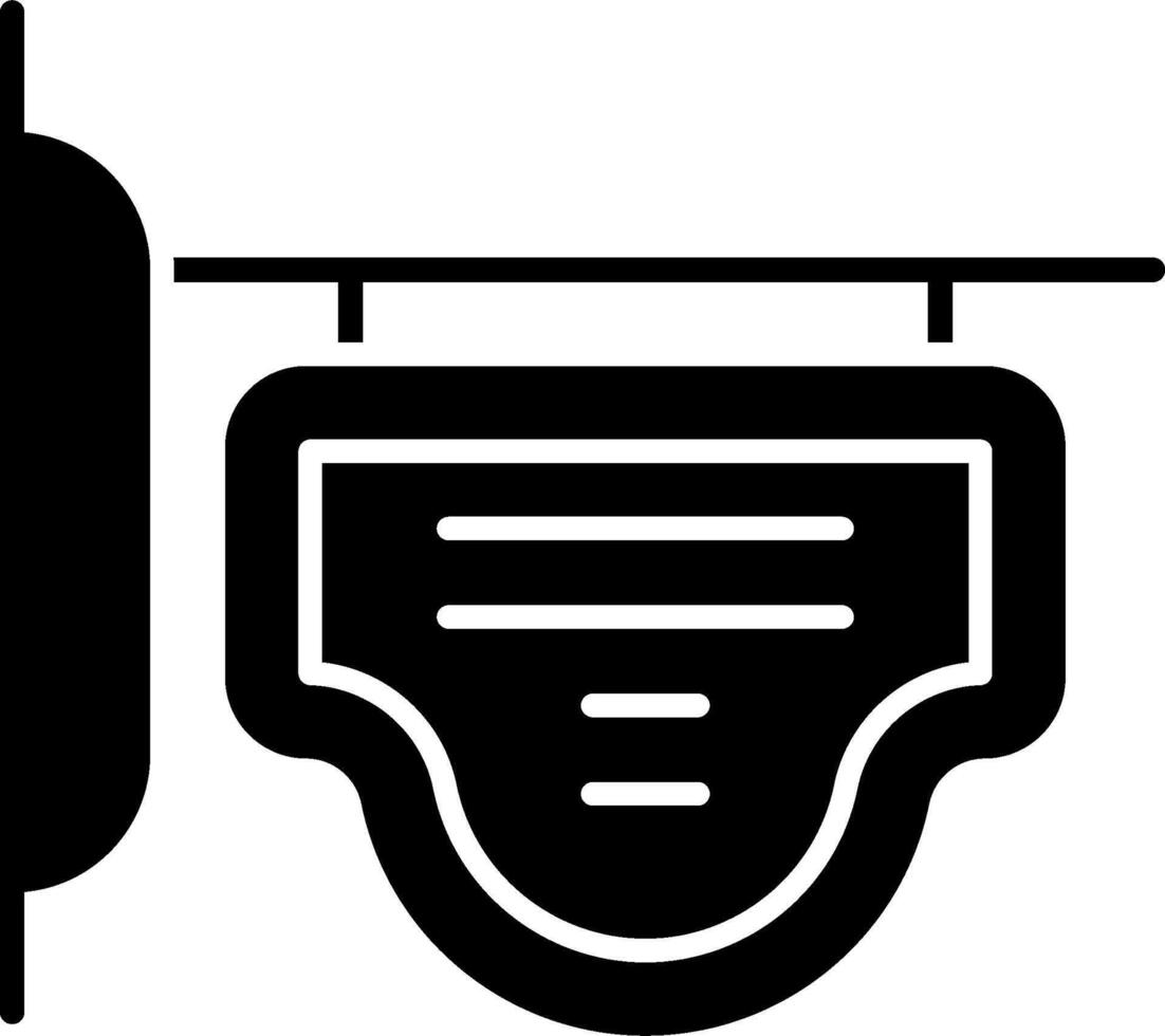 A black and white image of a toilet seat vector
