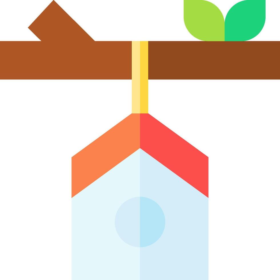 Birdhouse illustration design vector