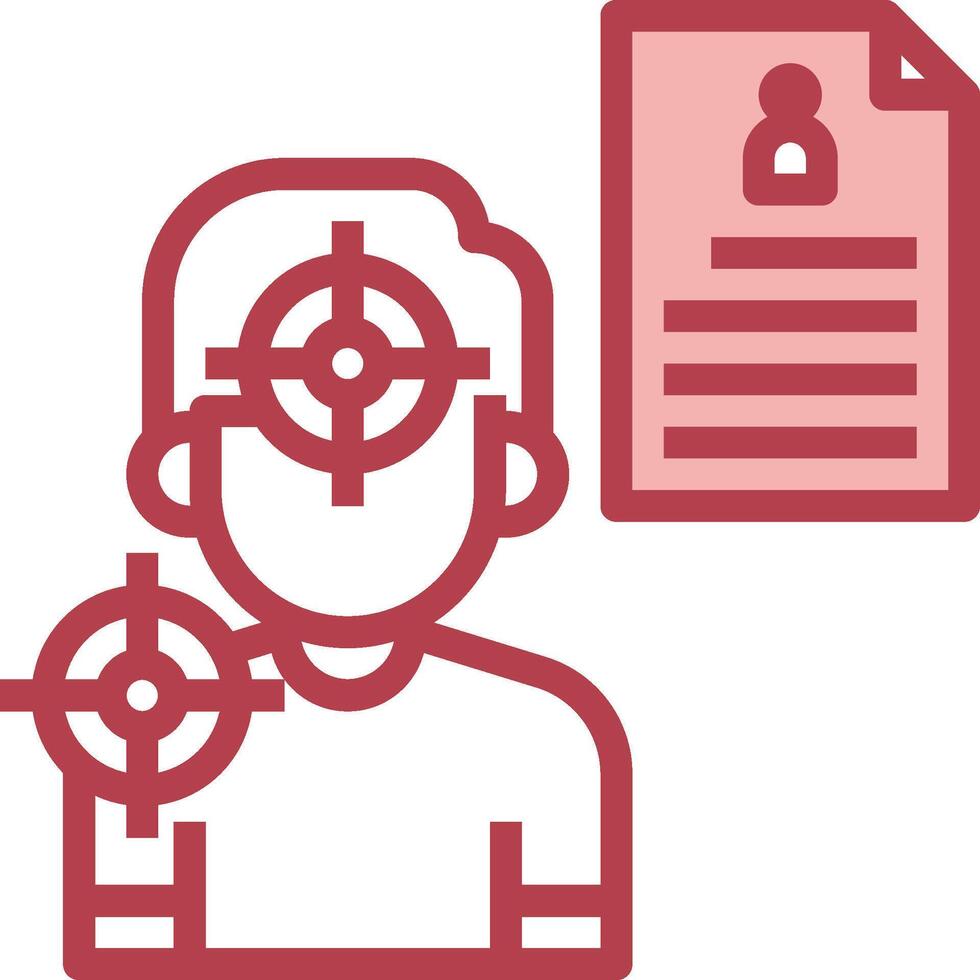 A person holding a gun and a document vector