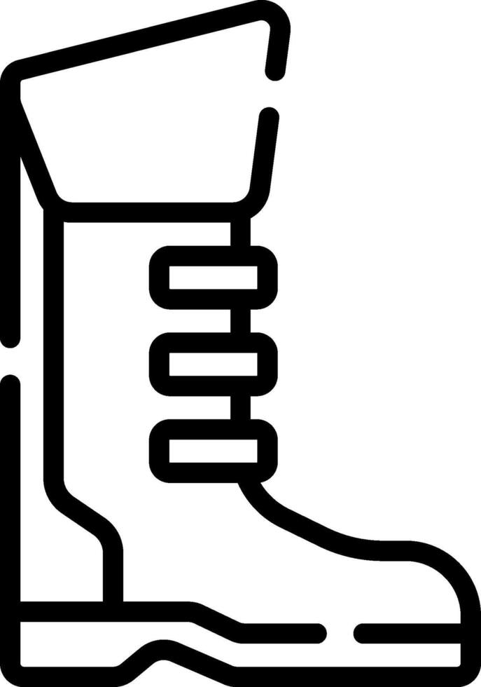 Boot icon illustration vector