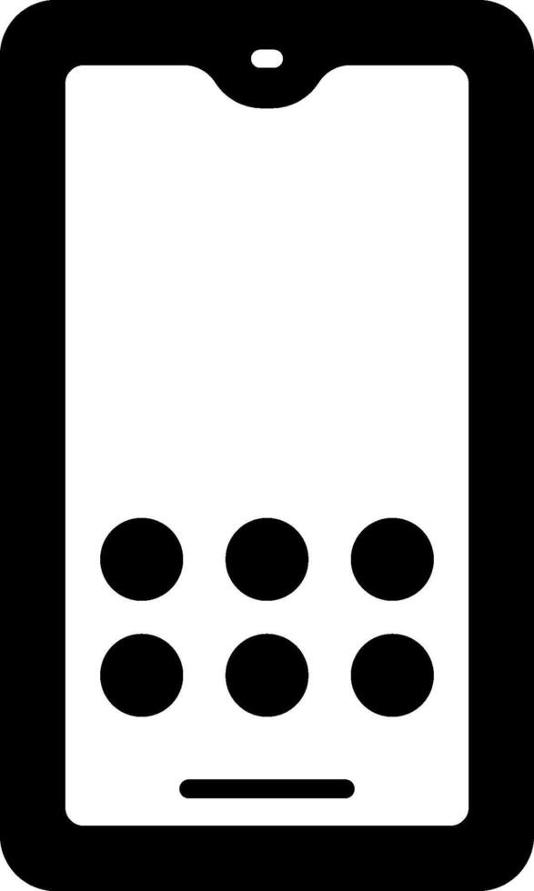 Cell phone icon free download vector