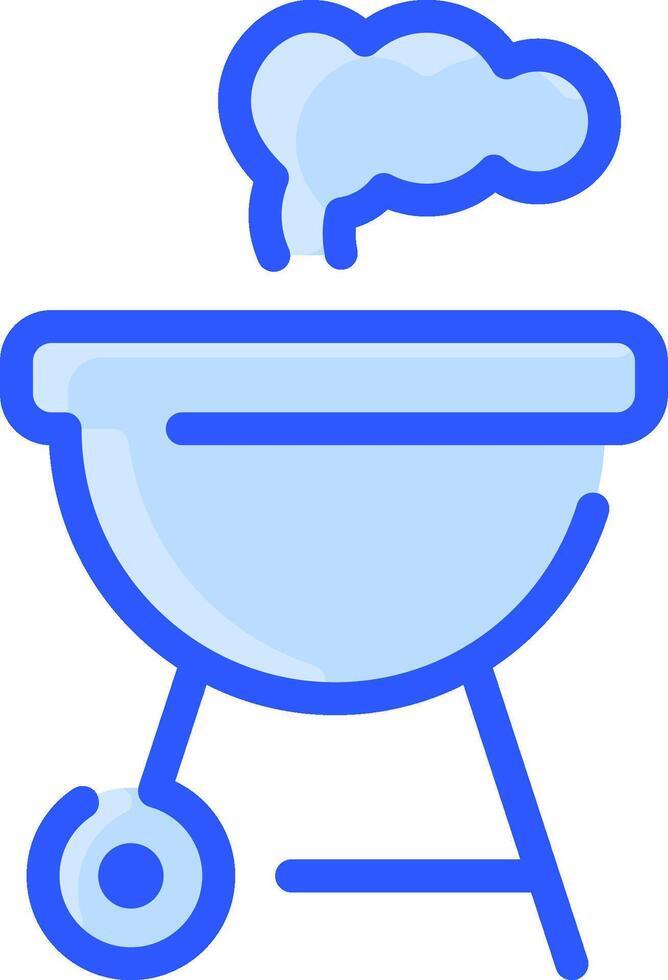 Bbq grill icon vector