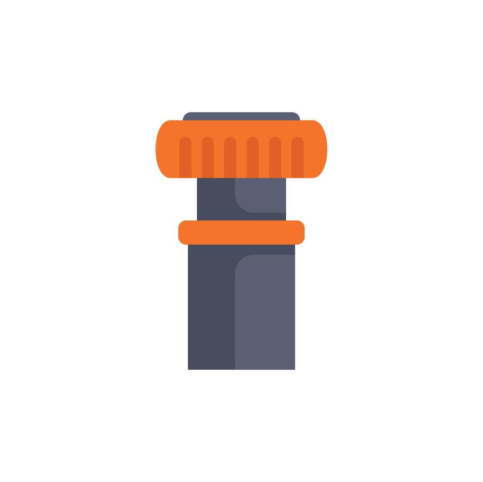 Simple vector illustration of a water valve used in plumbing