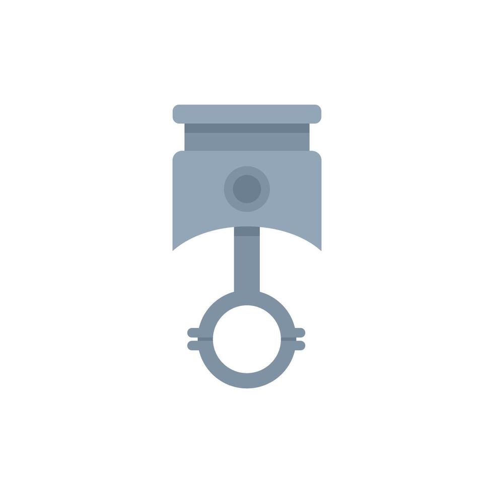 Piston engine part converting reciprocating motion into rotation vector