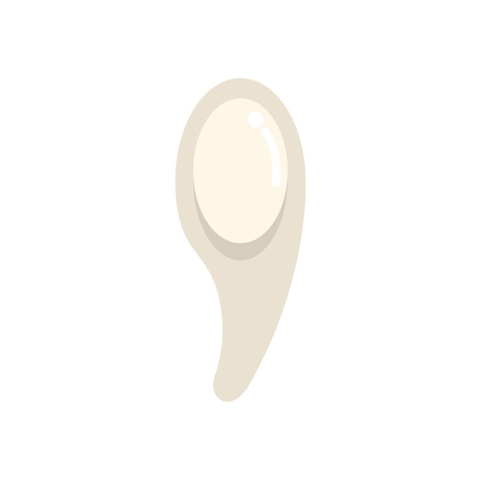 Cosmetic eye patch representing skincare routine for tired eyes vector