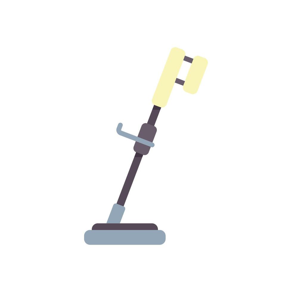 Floor polisher cleaning service professional equipment standing on white background vector
