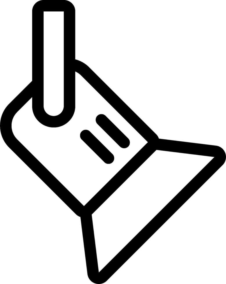 A black and white icon of a vacuum cleaner vector
