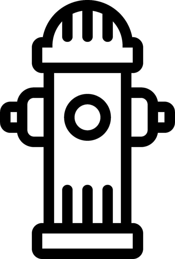 Fire hydrant icon vector