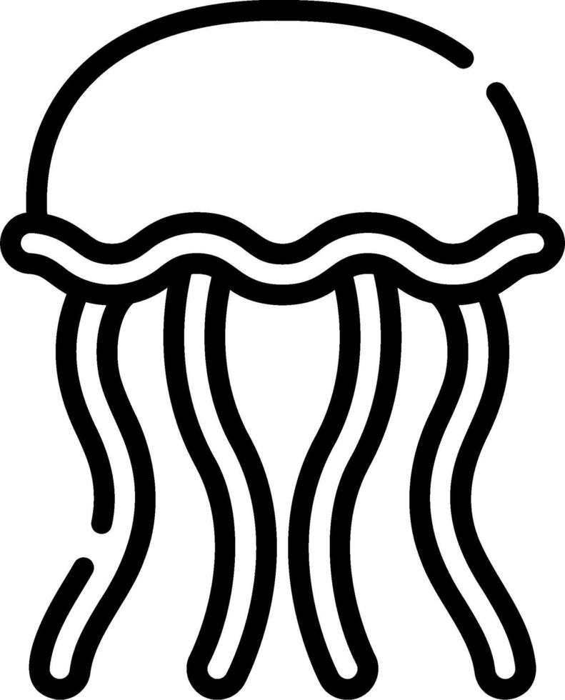 Jellyfish illustration design vector
