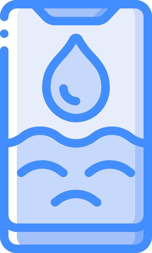 Water bottle icon vector
