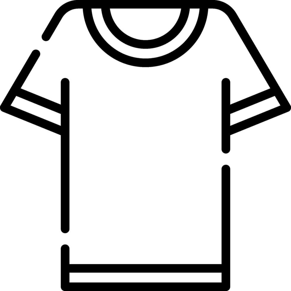 A t - shirt icon on a white background vector