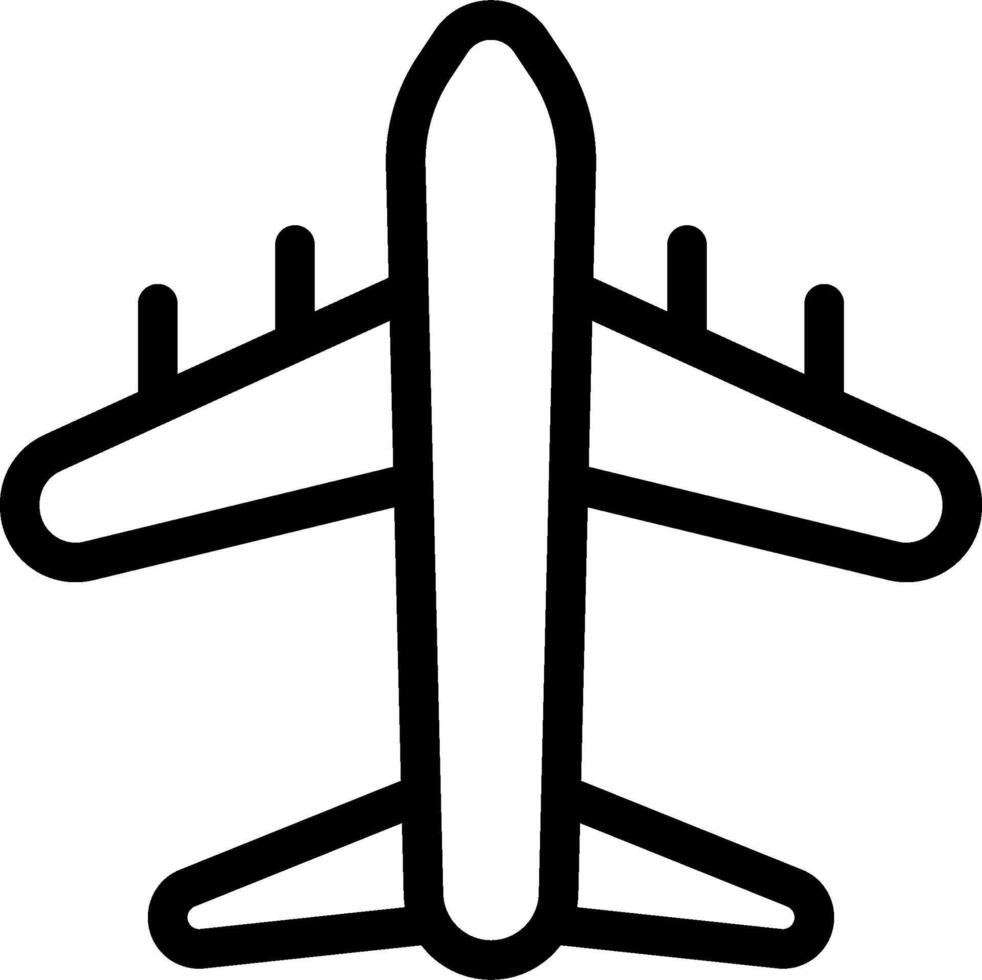 Airplane icon free download vector
