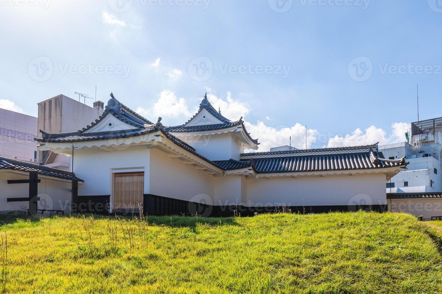 Mito Castle, the largest earthen flatland castle of Japan in Mito, Ibaraki photo