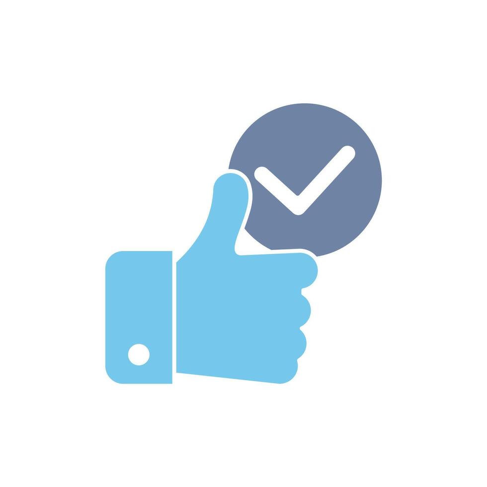 satified concept line icon. Simple element illustration. satified concept outline symbol design. vector