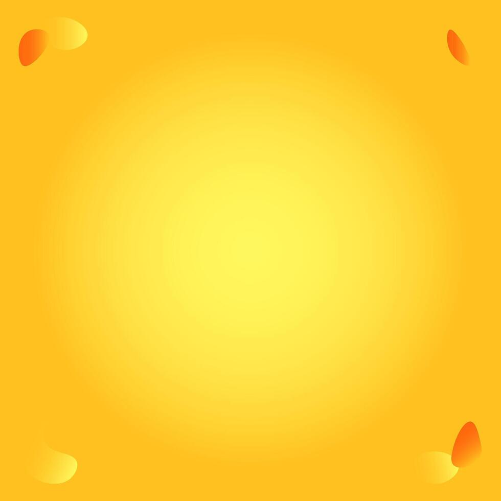 Warm Yellow-Orange Gradient Background with Red Accents vector