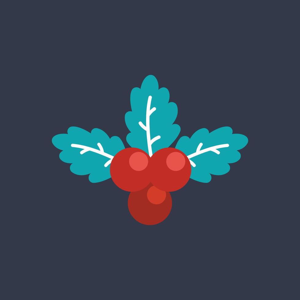 cherry fruit in flat design vector