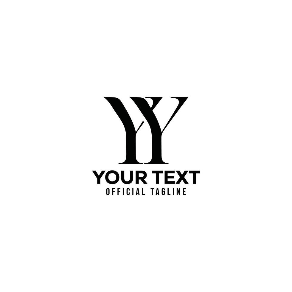 Yy Logo Illustrations and Vectors. YY uppercase modern logo design template, Yy technology Vectors