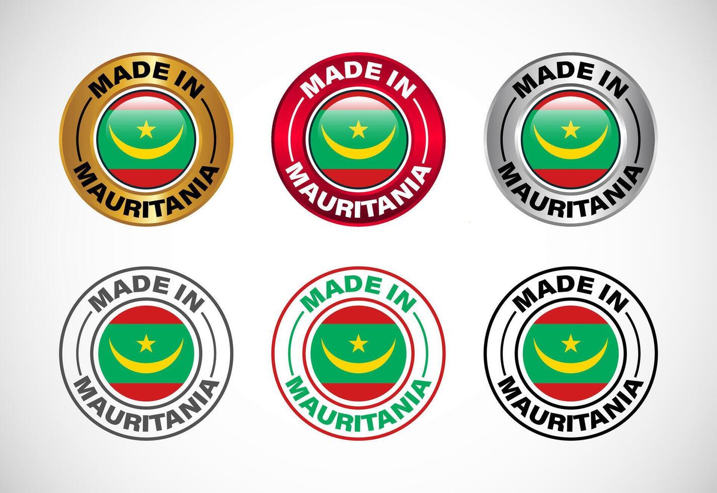 Made in Malta label icon with flag. Icon set for business, badge, seal, sticker, logo, and symbol vector