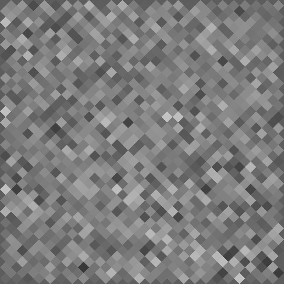 Square pattern background. Geometric design graphic from diagonal squares in gray tones vector