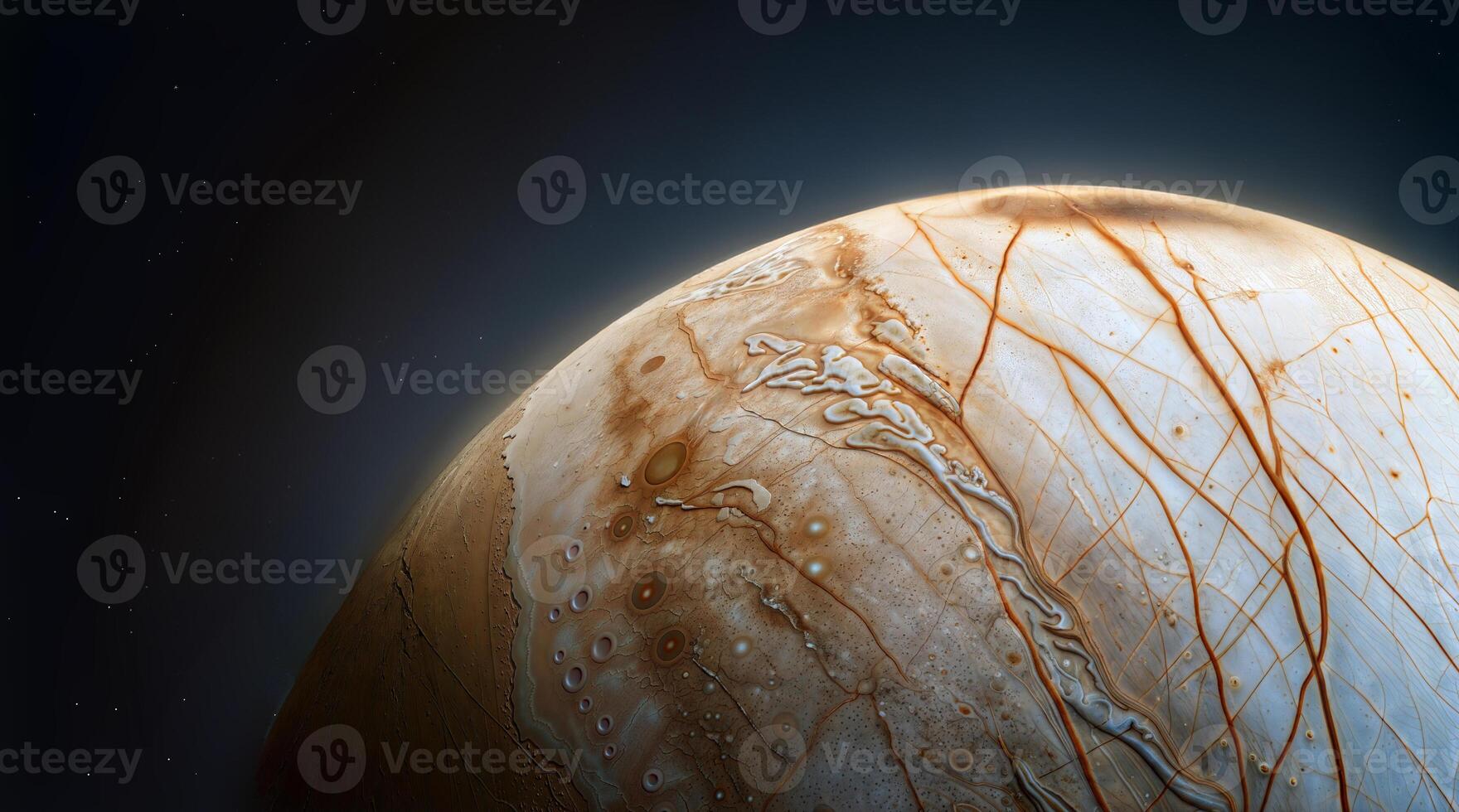 An artist's rendering of the surface of jupiter photo