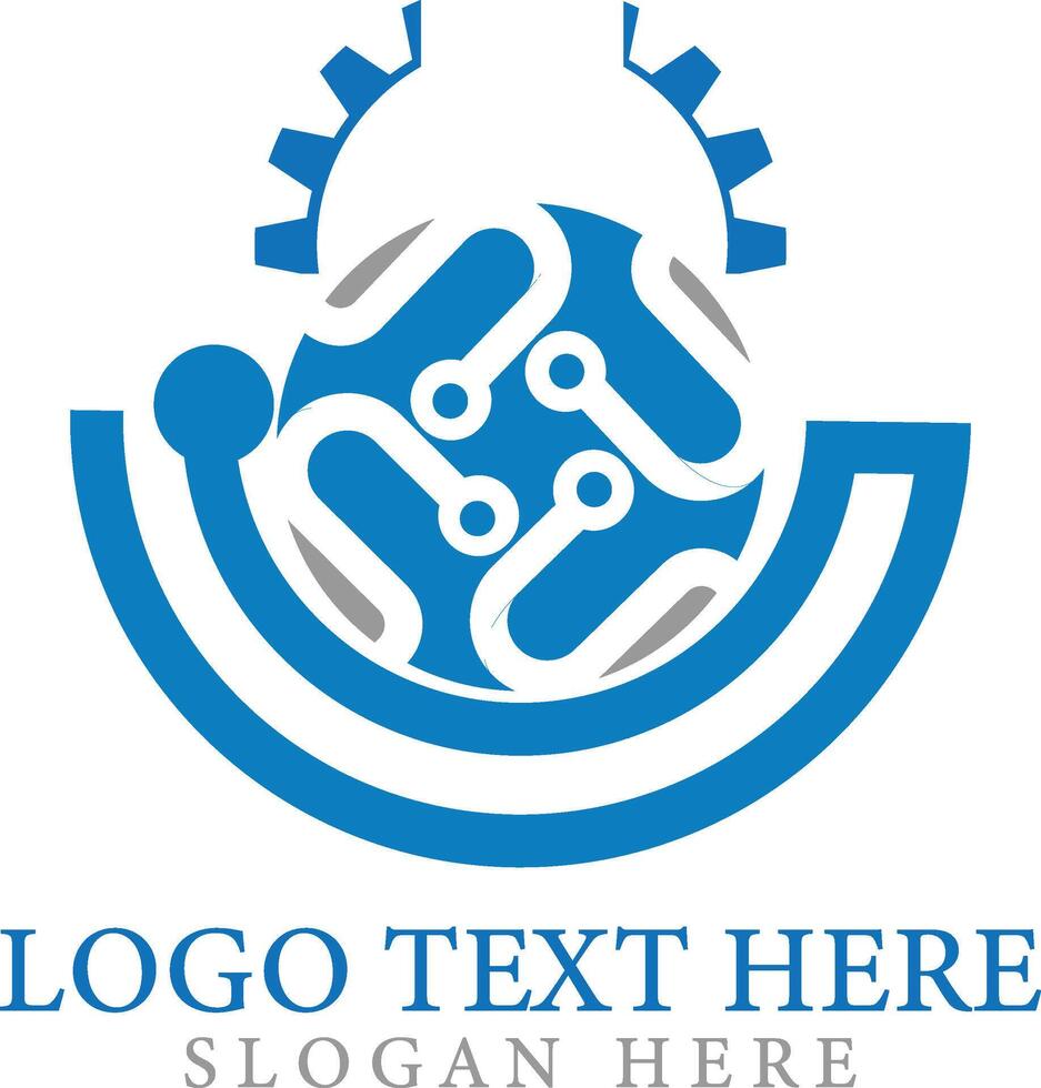 Circuit illustrationl technology logo amazing creative design template symbol vector