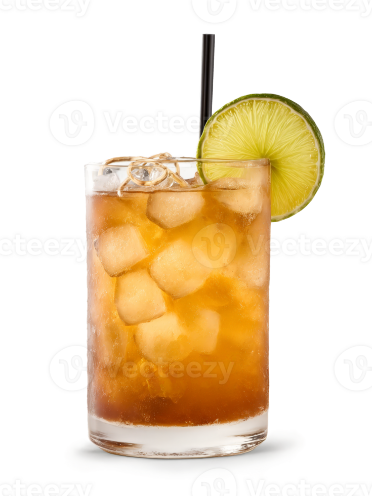 Hawaiian Mai Tai Short glass with ice rum curacao orgeat syrup lime juice and tropical png