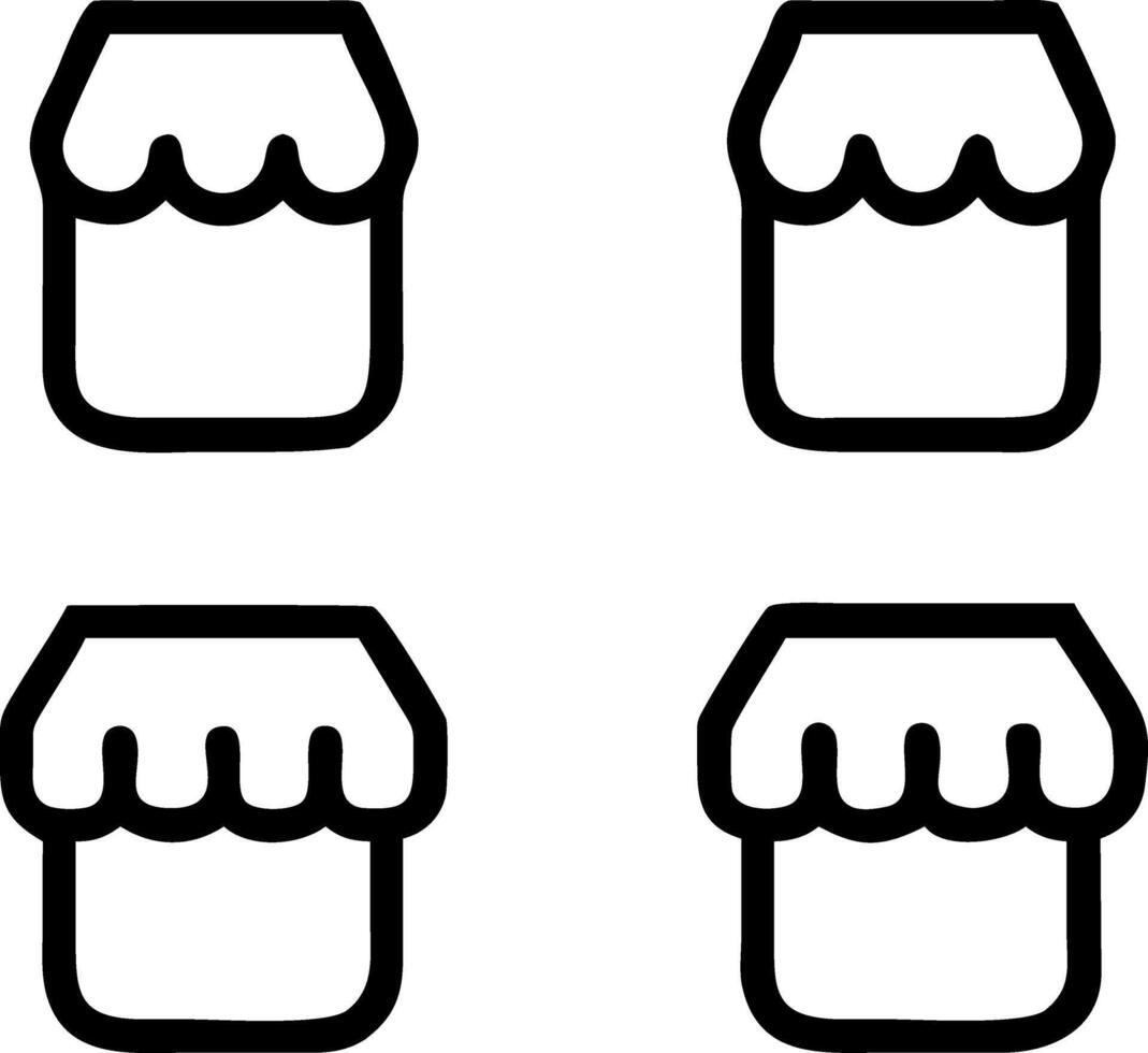 store icon design with a white background vector