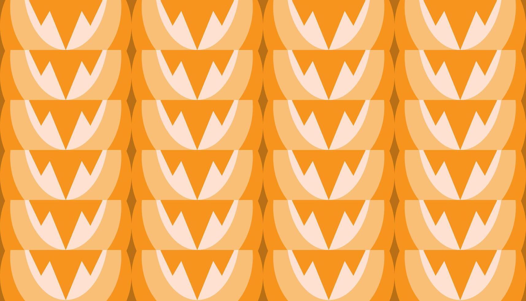 orange abstract pattern background vector