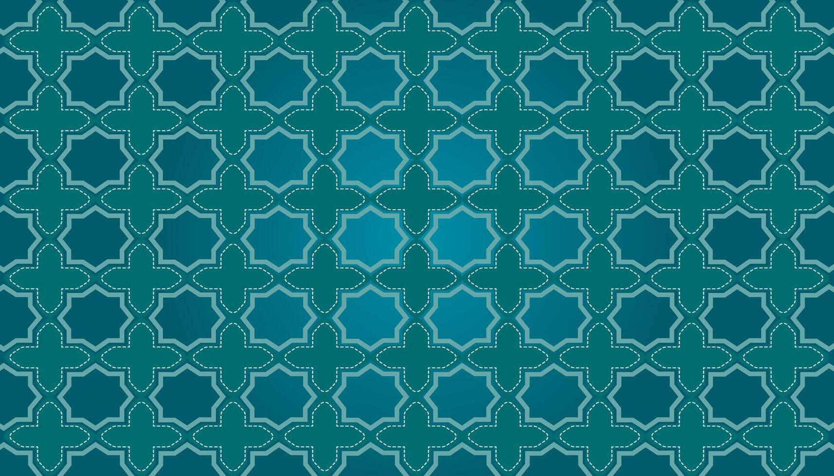 illustration pattern in green color vector