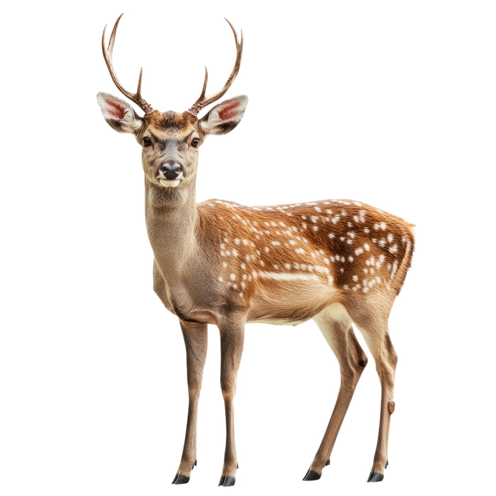 a deer on a transparent background png