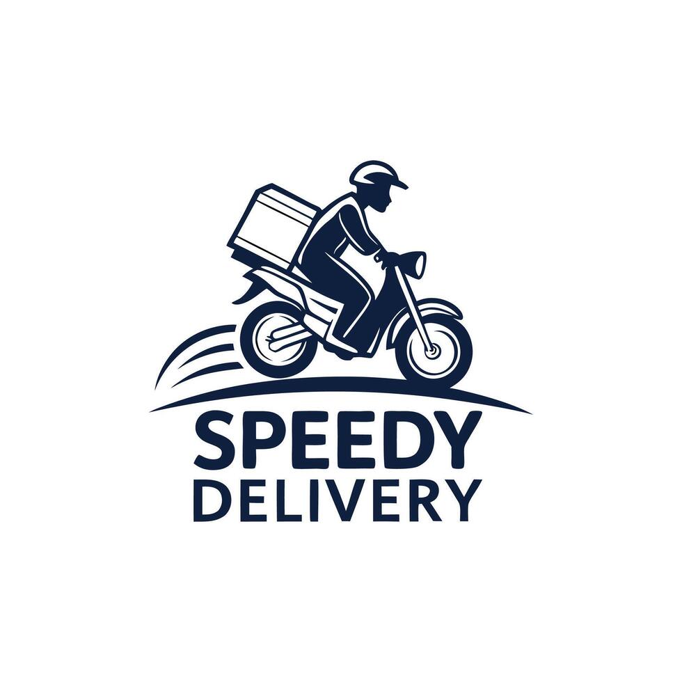 A logo for speedy delivery vector