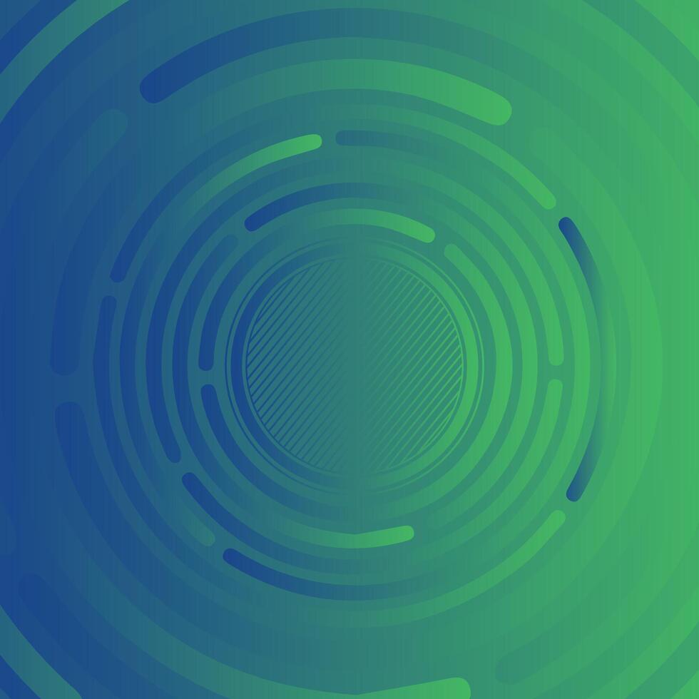 Green gradient minimal background with circle shape. Abstract halftone textured backdrop for banners, presentations, business templates vector