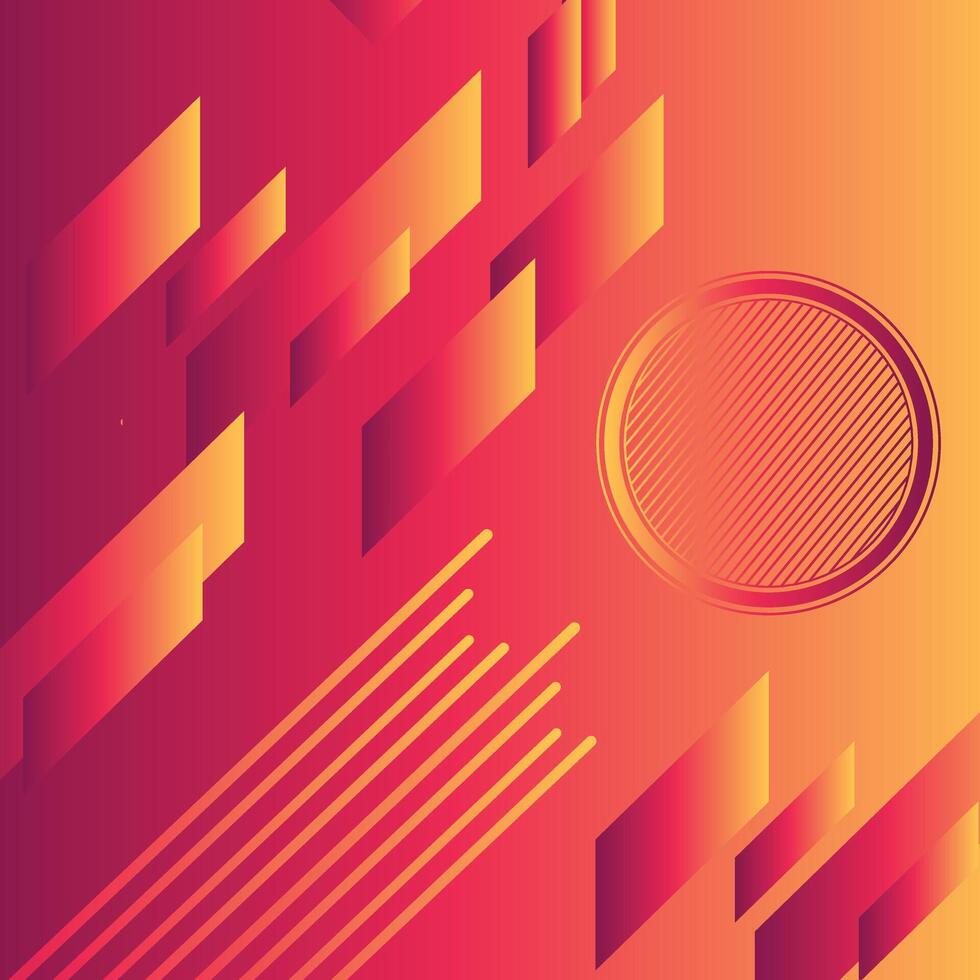 Colorful orange and red gradient waves background. Modern futuristic gradient orange abstrac fluid shape background. Summer orange gradient waves wallpaper. vector