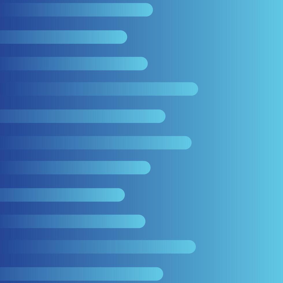 Abstract rounded line background, rounded blue line on white background vector