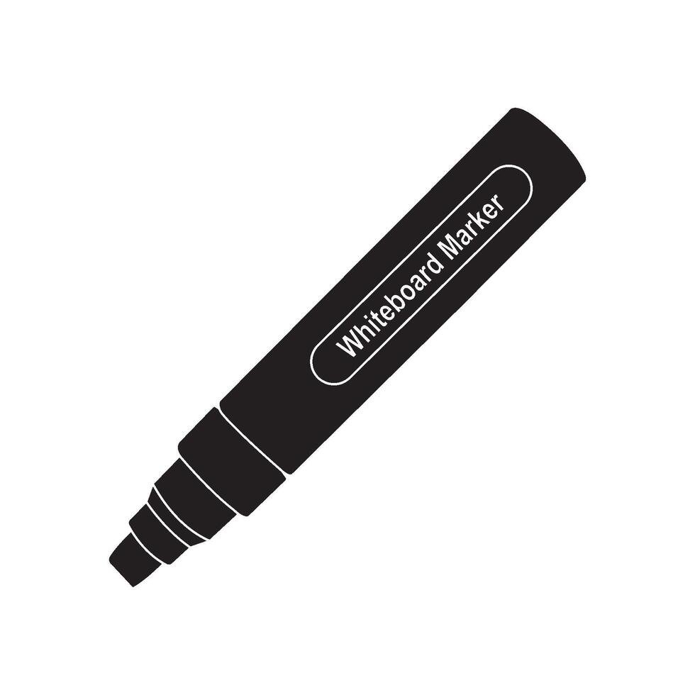 stationery on the blackboard logo design vector