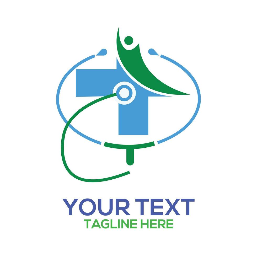 Healthcare Medical Logo Design for Online Clinics vector